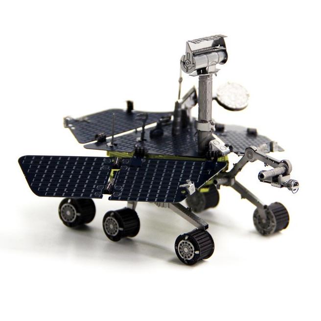 鋼鐵火星人益智玩具★ 火星探測器 ★拼酷★MU藝模★3D立體金屬拼圖★DIY金屬模型-細節圖6