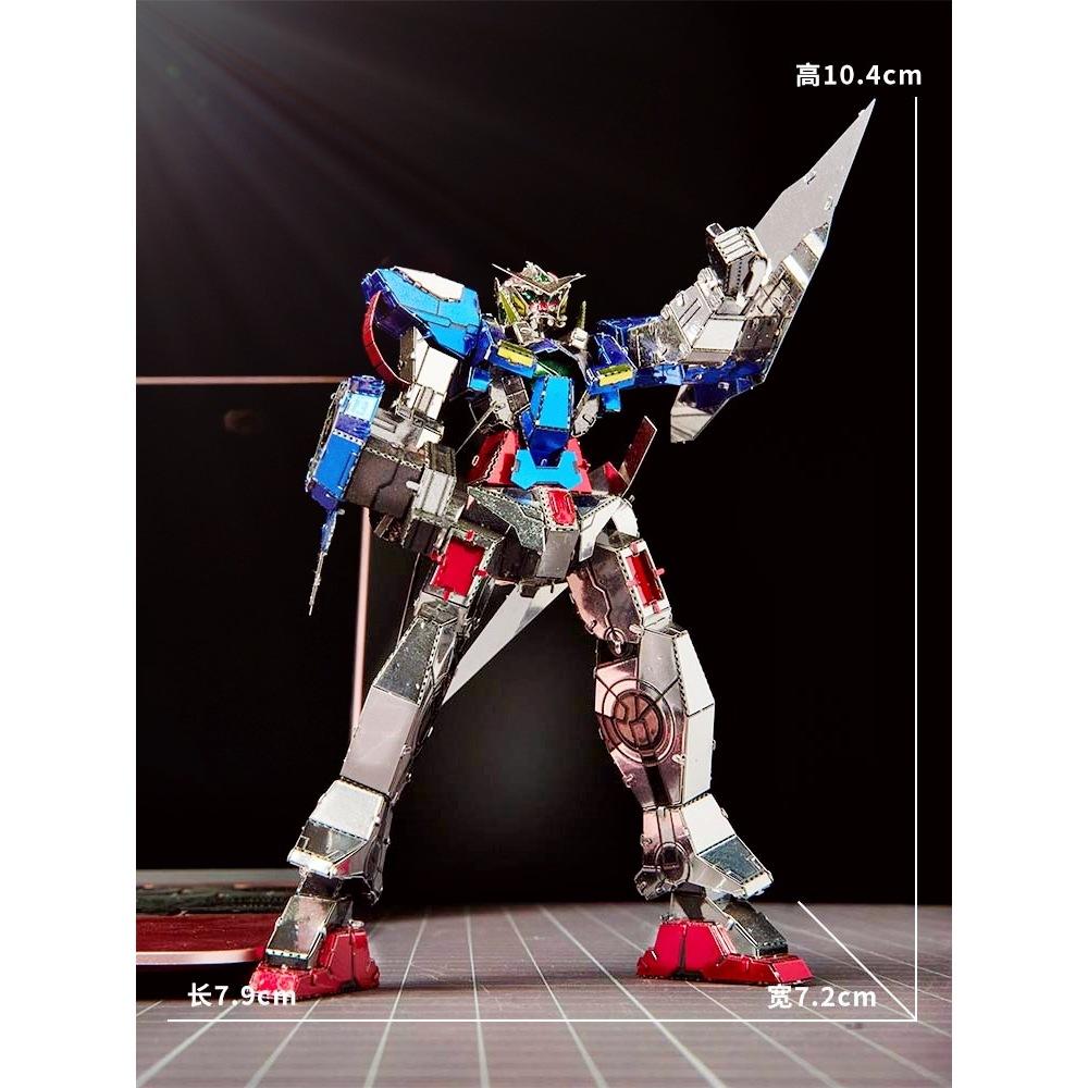 MARS益智玩具◎ 能天使鋼彈 ◎拼酷◎MU藝模◎3D立體金屬拼圖◎DIY金屬模型-細節圖4