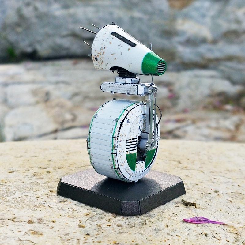 ★鋼鐵火星人益智玩具★ 星際大戰-DO機器人 ★拼酷★MU藝模★3D立體金屬拼圖★DIY金屬模型-細節圖2