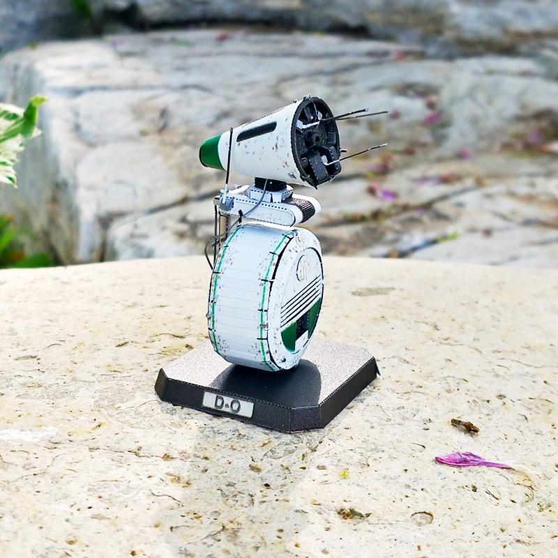 ★鋼鐵火星人益智玩具★ 星際大戰-DO機器人 ★拼酷★MU藝模★3D立體金屬拼圖★DIY金屬模型-細節圖3