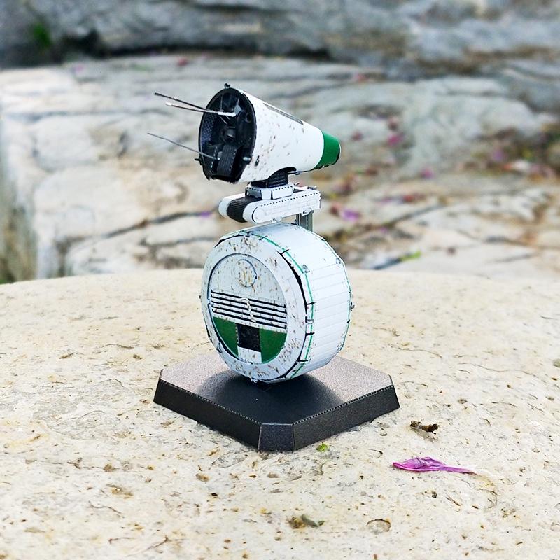 ★鋼鐵火星人益智玩具★ 星際大戰-DO機器人 ★拼酷★MU藝模★3D立體金屬拼圖★DIY金屬模型-細節圖7