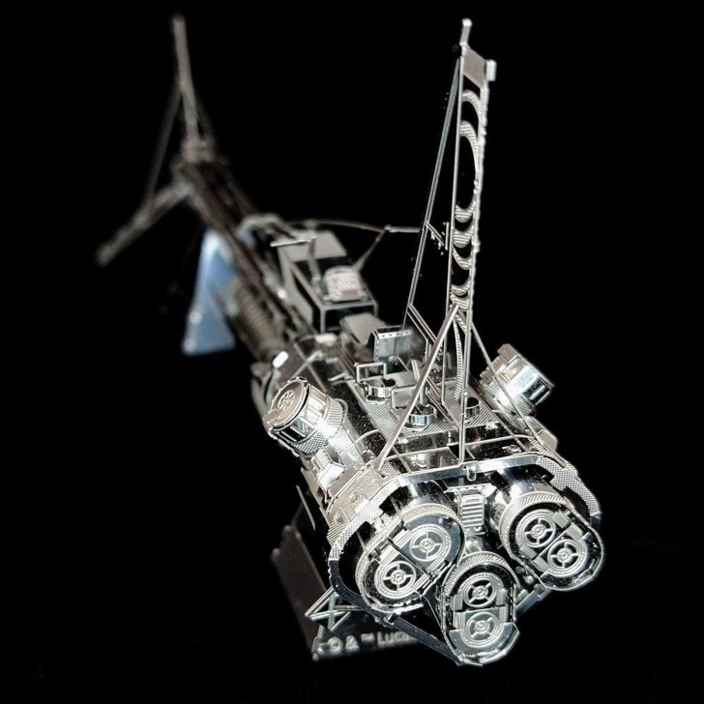 鋼鐵火星人益智玩具★星際大戰-SWOOP BIKE  ★拼酷★MU藝模★3D立體金屬拼圖★DIY金屬模型-細節圖2