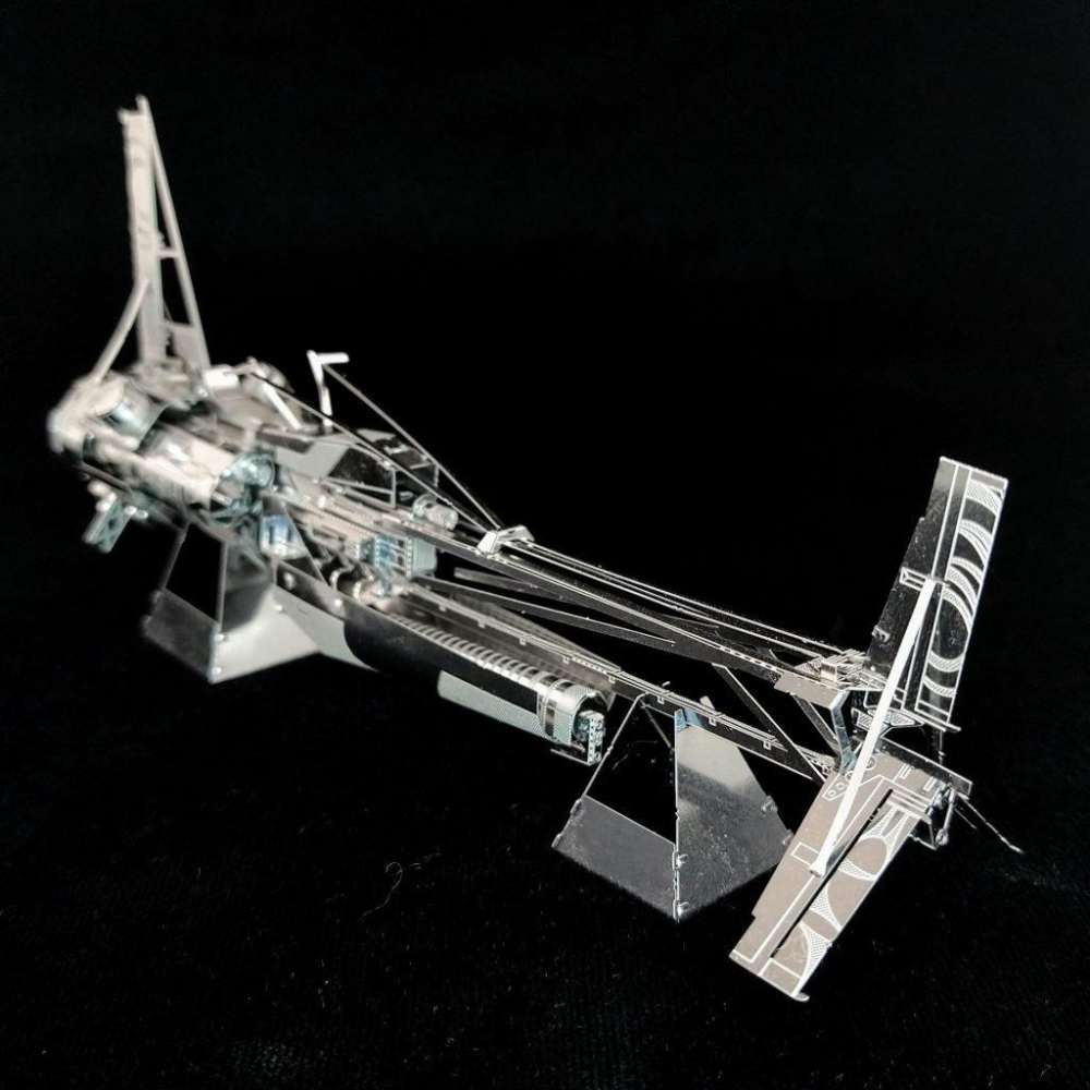 鋼鐵火星人益智玩具★星際大戰-SWOOP BIKE  ★拼酷★MU藝模★3D立體金屬拼圖★DIY金屬模型-細節圖3