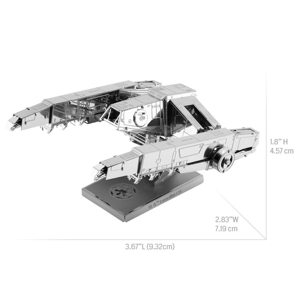 鋼鐵火星人益智玩具★ 星際大戰-帝國AT運輸機★拼酷★MU藝模★3D立體金屬拼圖★DIY金屬模型-細節圖3