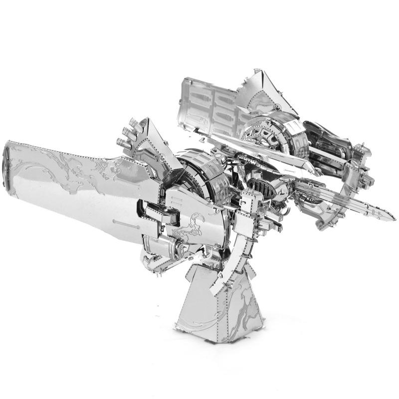 鋼鐵火星人益智玩具★ 斑鳩戰鬥機 ★拼酷★MU藝模★3D立體金屬拼圖★DIY金屬模型-細節圖4