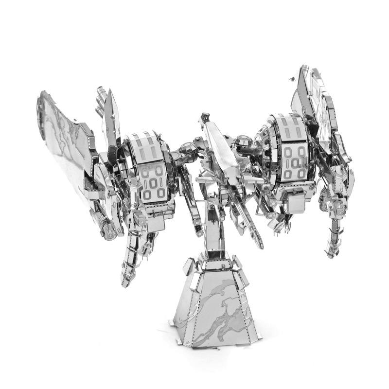 鋼鐵火星人益智玩具★ 斑鳩戰鬥機 ★拼酷★MU藝模★3D立體金屬拼圖★DIY金屬模型-細節圖5