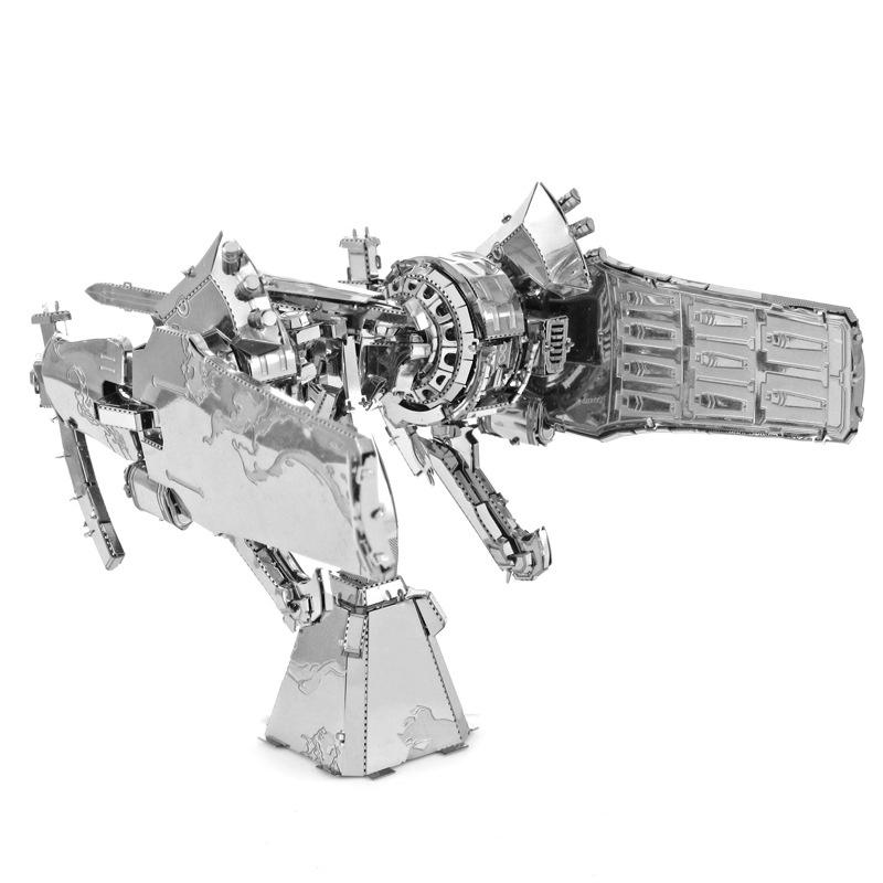 鋼鐵火星人益智玩具★ 斑鳩戰鬥機 ★拼酷★MU藝模★3D立體金屬拼圖★DIY金屬模型-細節圖7