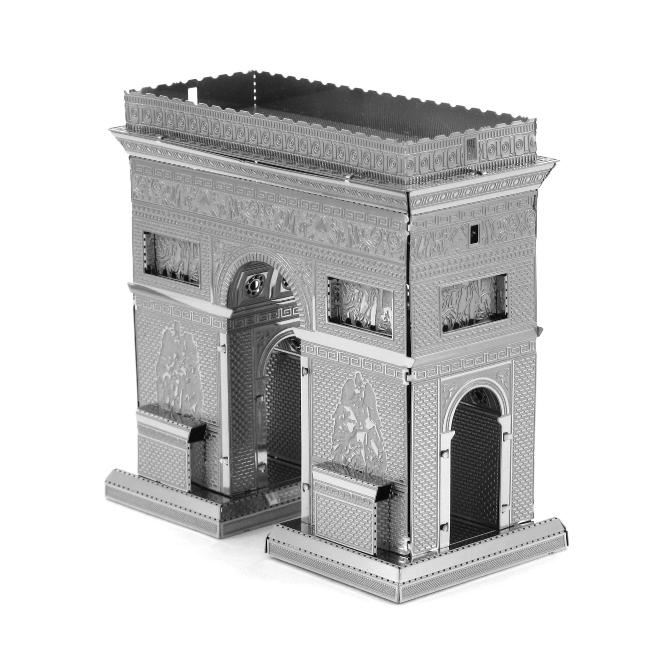 鋼鐵火星人益智玩具★ 凱旋門 ★拼酷★MU藝模★3D立體金屬拼圖★DIY金屬模型-細節圖2