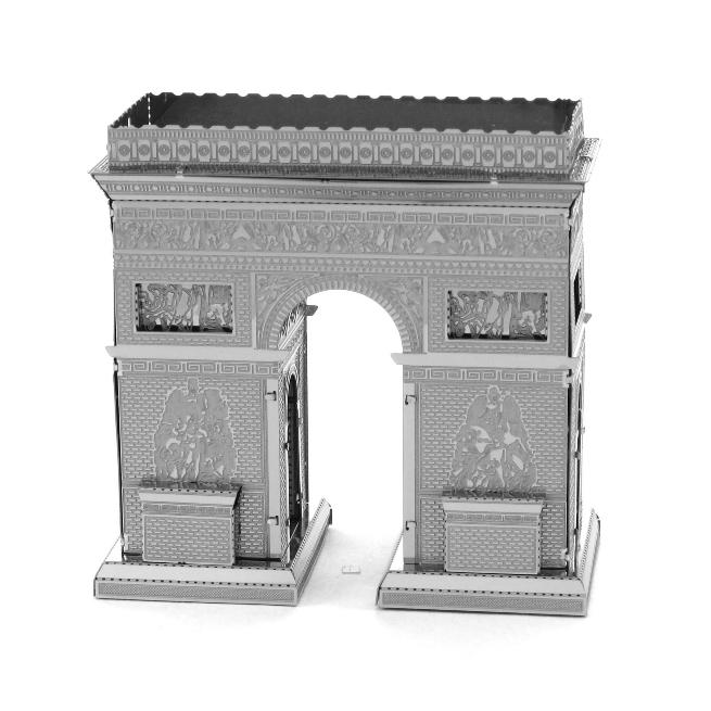 鋼鐵火星人益智玩具★ 凱旋門 ★拼酷★MU藝模★3D立體金屬拼圖★DIY金屬模型-細節圖3