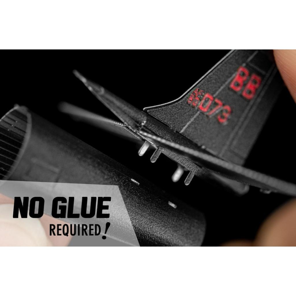 鋼鐵火星人益智玩具★  U-2龍女偵察機 ★拼酷★MU藝模★3D立體金屬拼圖★DIY金屬模型-細節圖6