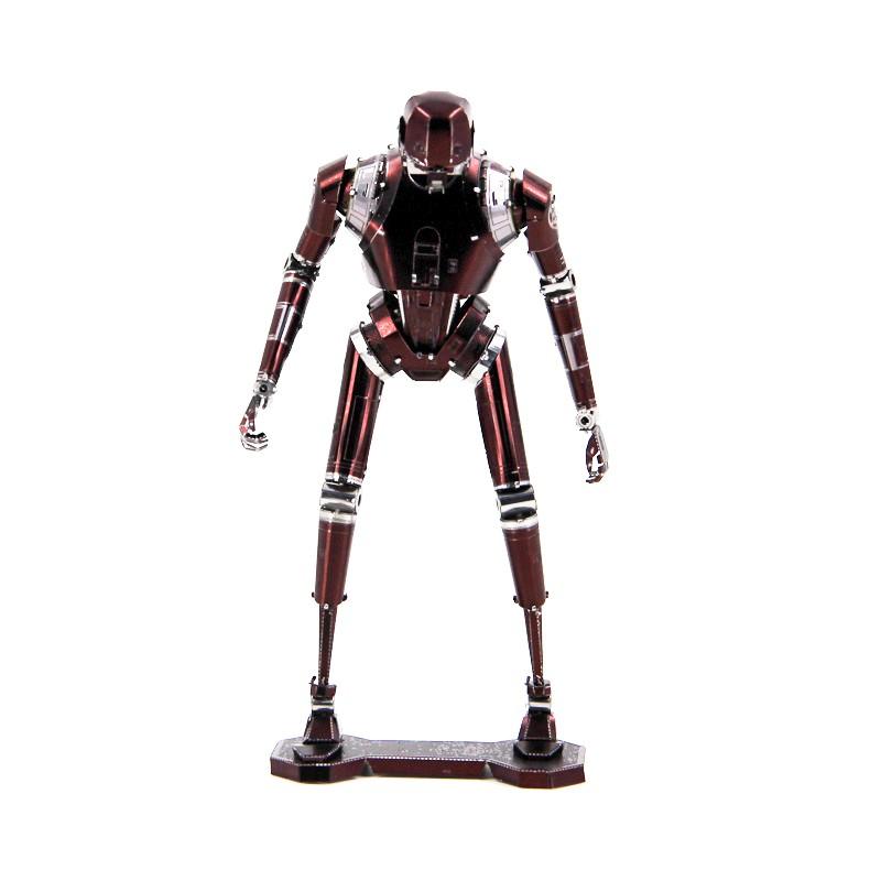 鋼鐵火星人益智玩具★星際大戰-K-2SO機器人 ★拼酷★MU藝模★3D立體金屬拼圖★DIY金屬模型★蝕刻片-細節圖5