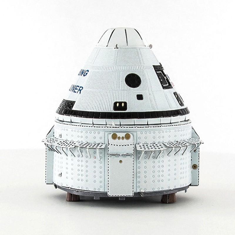 鋼鐵火星人益智玩具★波音星際載客飛船 ★拼酷★MU藝模★3D立體金屬拼圖★DIY金屬模型-細節圖3