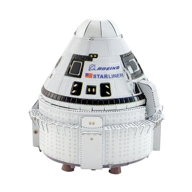 鋼鐵火星人益智玩具★波音星際載客飛船 ★拼酷★MU藝模★3D立體金屬拼圖★DIY金屬模型-細節圖4