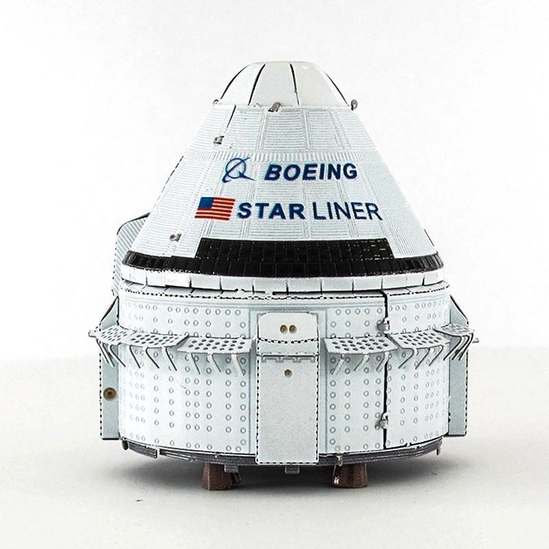 鋼鐵火星人益智玩具★波音星際載客飛船 ★拼酷★MU藝模★3D立體金屬拼圖★DIY金屬模型-細節圖5