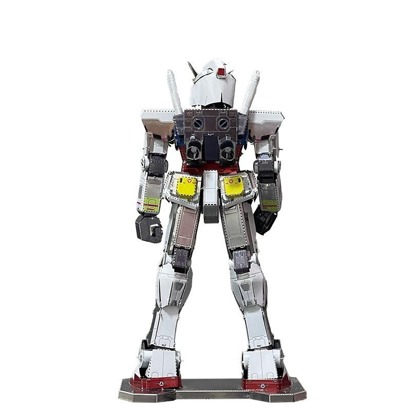 鋼鐵火星人益智玩具★RX-78-2鋼彈 & 台場鋼彈 ★拼酷★MU藝模★3D立體金屬拼圖★DIY金屬模型★蝕刻片-細節圖7