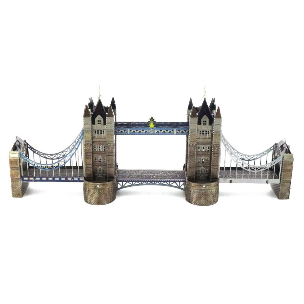 鋼鐵火星人益智玩具★ 倫敦塔橋 ★拼酷★MU藝模★3D立體金屬拼圖★DIY金屬模型-細節圖5
