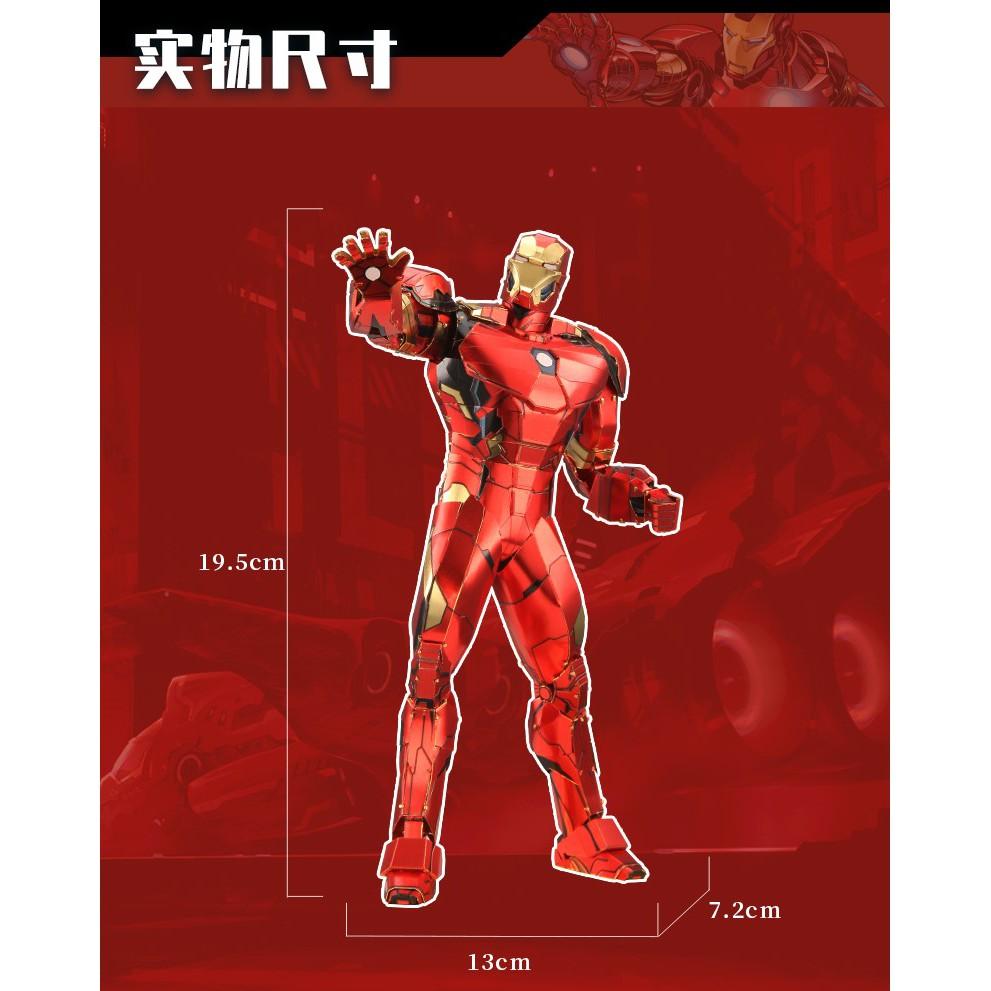 鋼鐵火星人益智玩具★拼酷漫威系列-鋼鐵人★拼酷★MU藝模★3D立體金屬拼圖★DIY金屬模型★蝕刻片-細節圖5