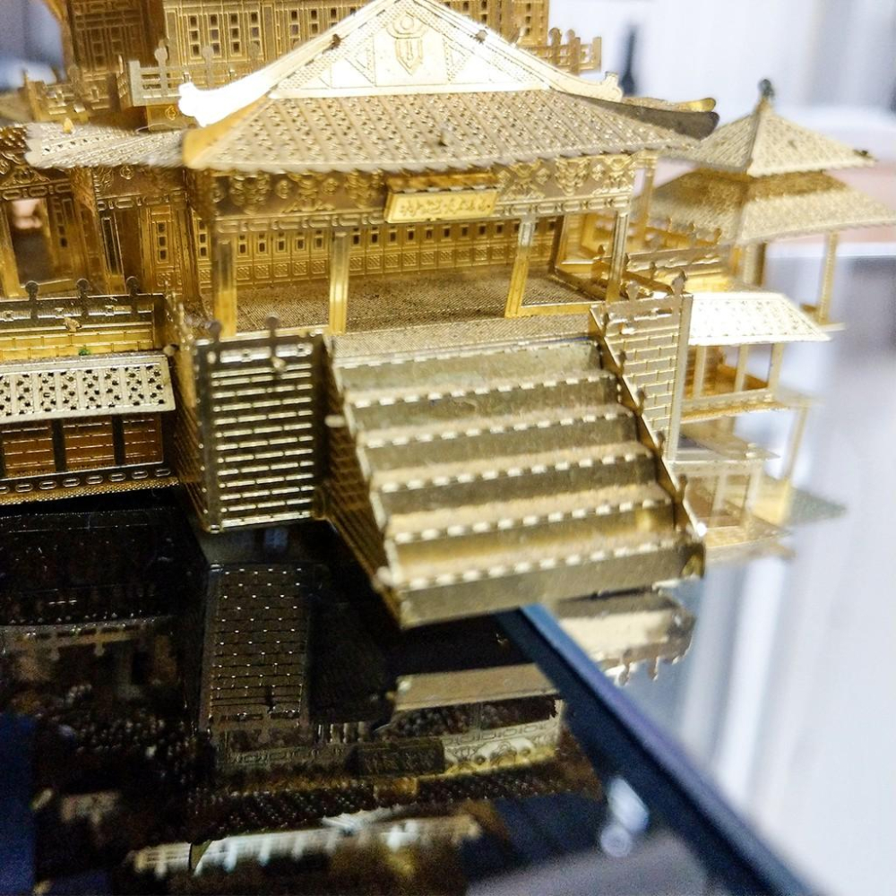 鋼鐵火星人益智玩具★壓克力展示盒-防塵盒-收藏盒(雙底板) ★拼酷★MU藝模★3D立體金屬拼圖★DIY金屬模型★蝕刻片-細節圖3