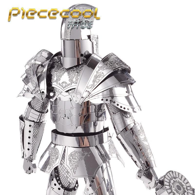 鋼鐵火星人益智玩具★ 勇士之門-黑騎士★拼酷★MU藝模★3D立體金屬拼圖★DIY金屬模型★蝕刻片-細節圖3