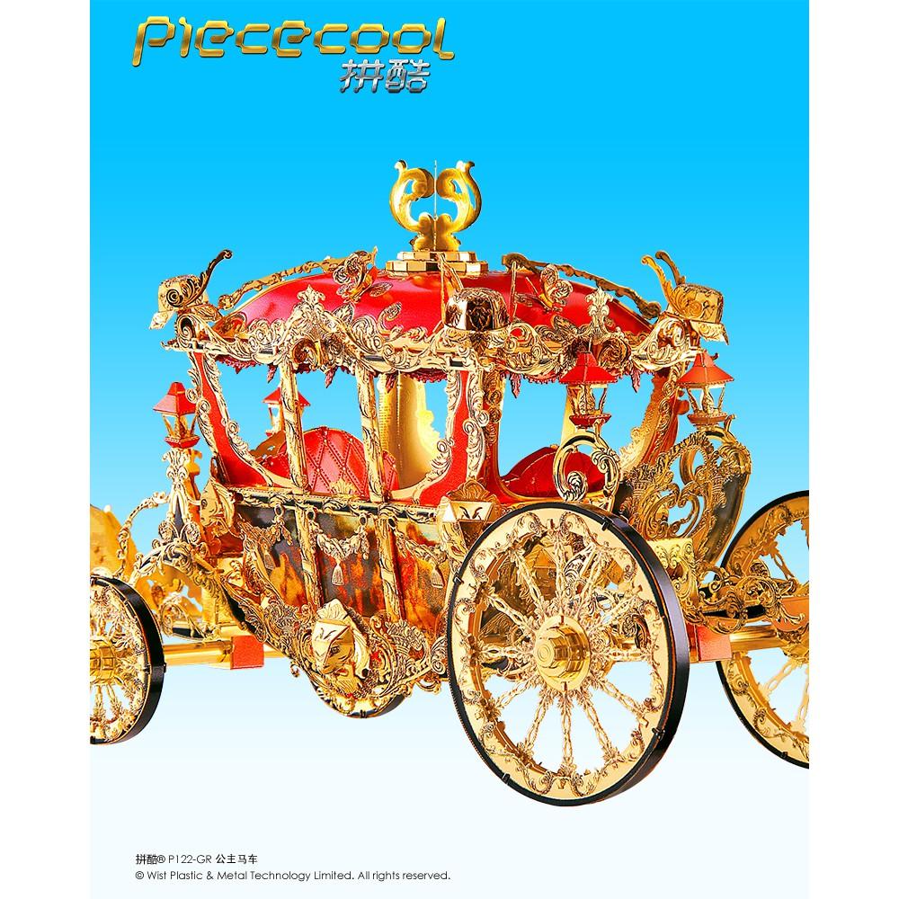 鋼鐵火星人益智玩具★ 公主馬車 ★拼酷★MU藝模★3D立體金屬拼圖★DIY金屬模型★蝕刻片-細節圖3