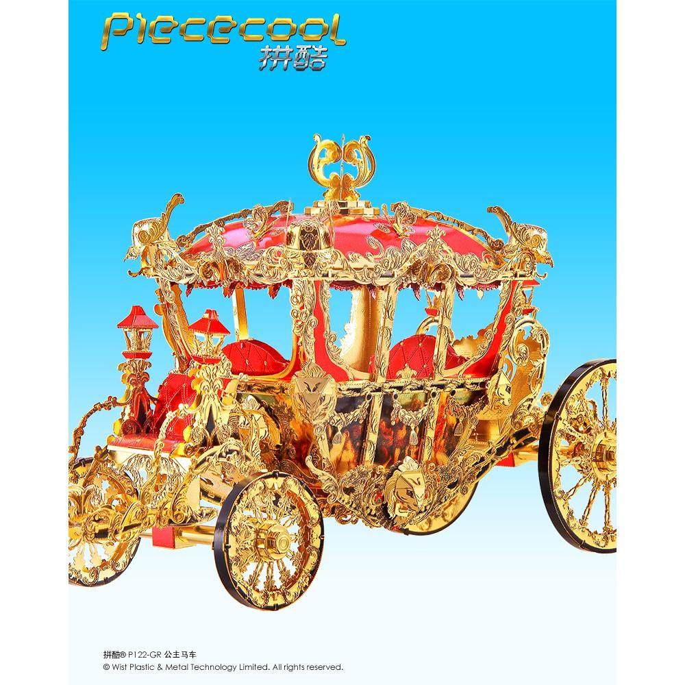 鋼鐵火星人益智玩具★ 公主馬車 ★拼酷★MU藝模★3D立體金屬拼圖★DIY金屬模型★蝕刻片-細節圖5