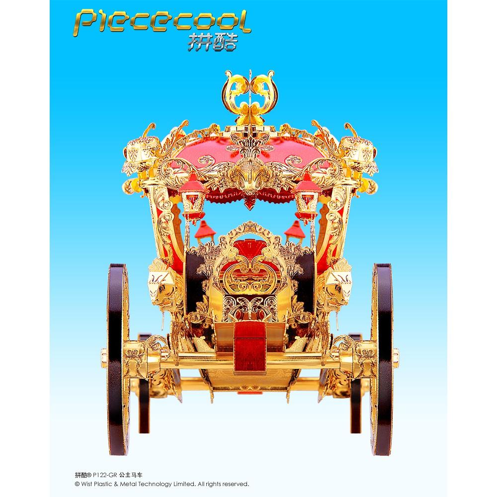 鋼鐵火星人益智玩具★ 公主馬車 ★拼酷★MU藝模★3D立體金屬拼圖★DIY金屬模型★蝕刻片-細節圖6