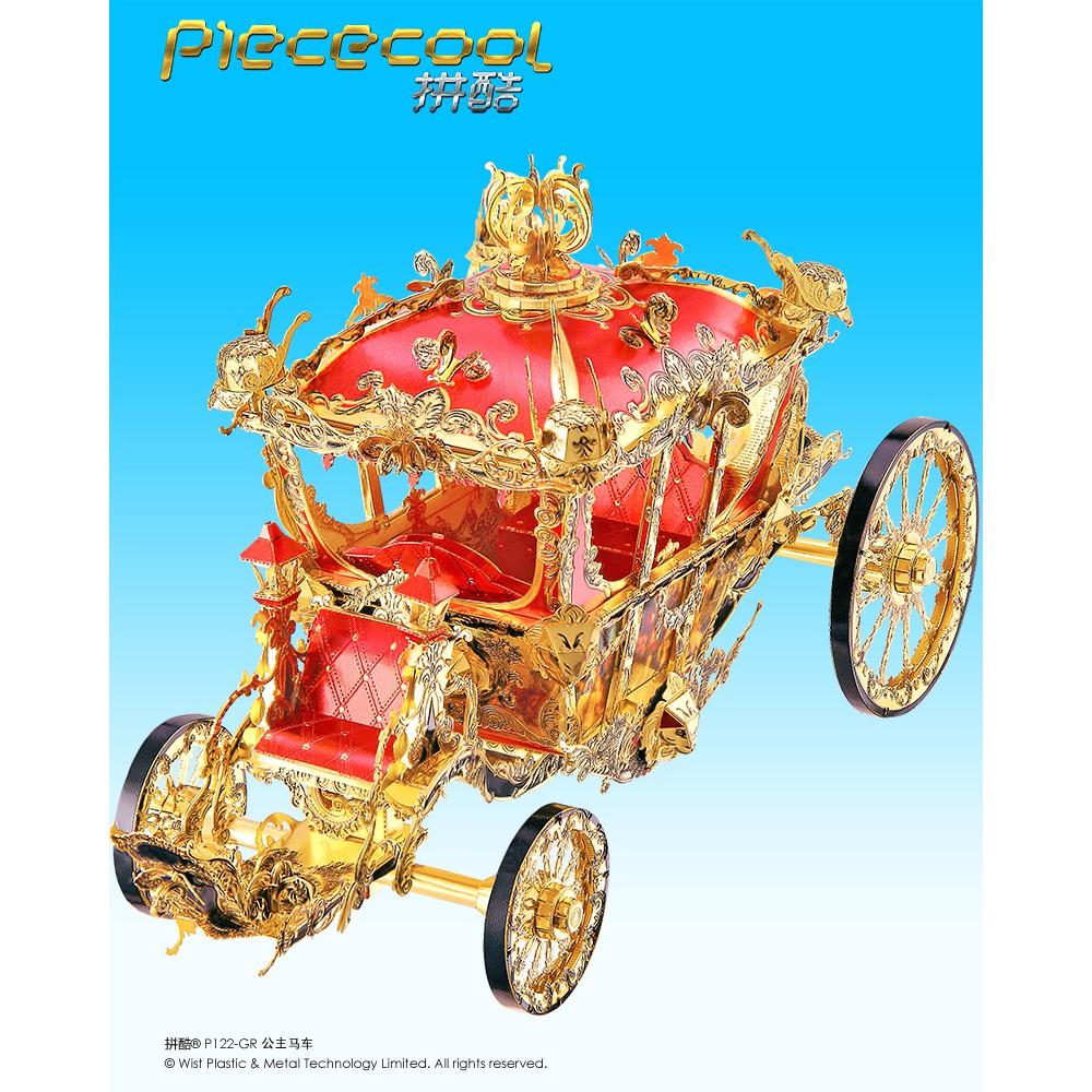 鋼鐵火星人益智玩具★ 公主馬車 ★拼酷★MU藝模★3D立體金屬拼圖★DIY金屬模型★蝕刻片-細節圖7