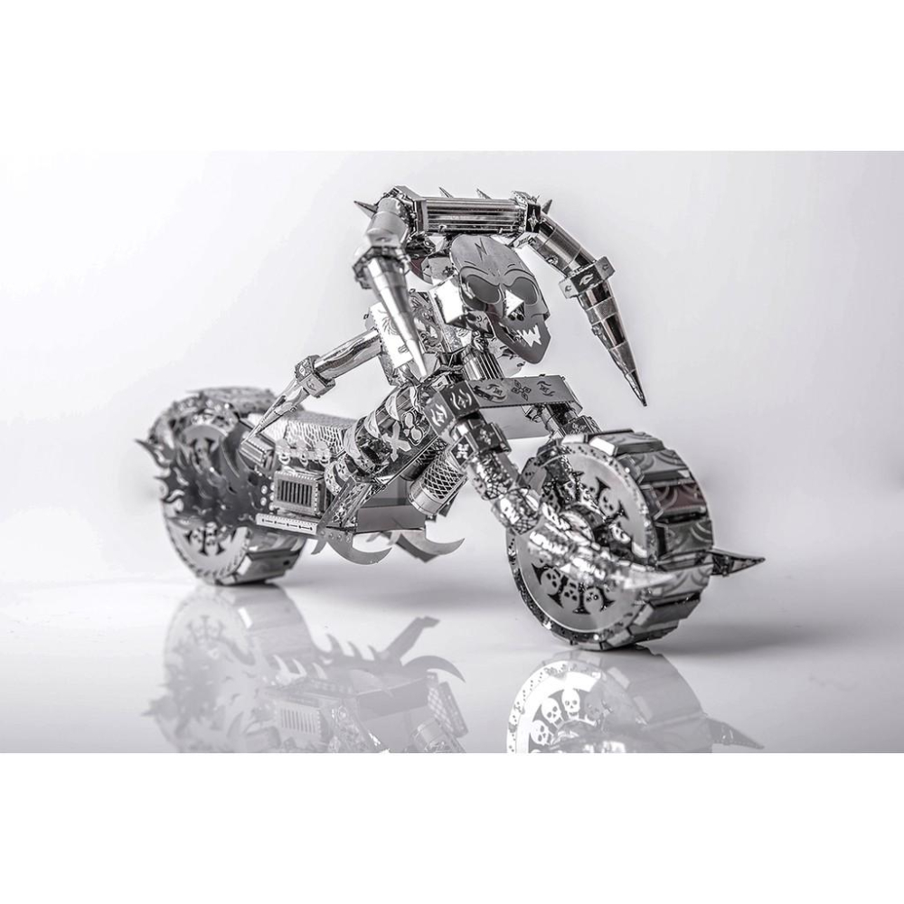 鋼鐵火星人益智玩具★ 幽靈鐵騎★拼酷★MU藝模★3D立體金屬拼圖★DIY金屬模型★蝕刻片-細節圖2
