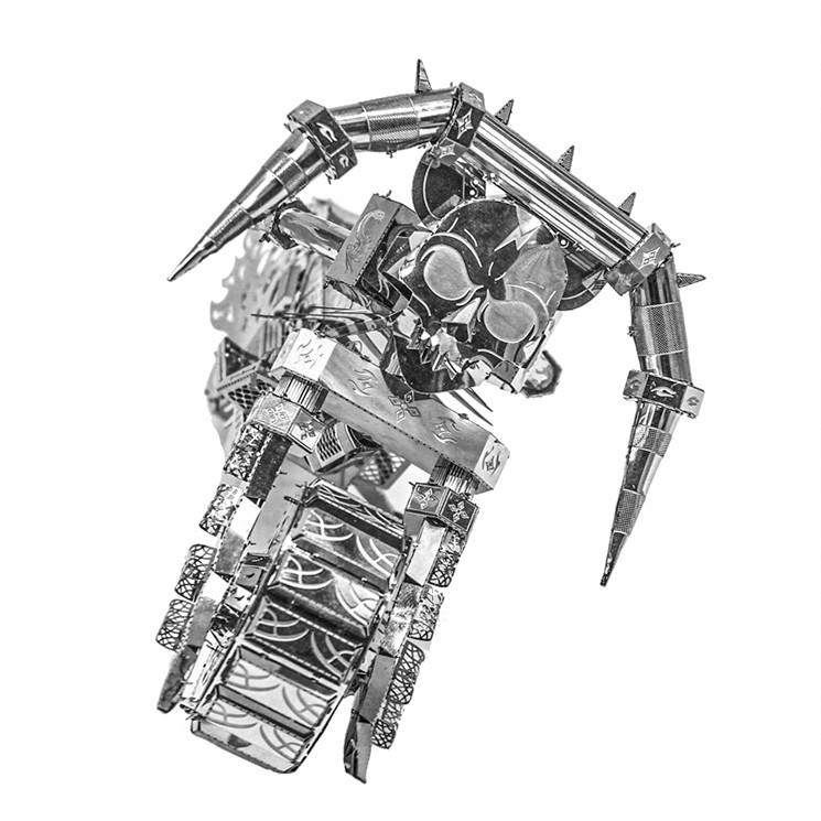 鋼鐵火星人益智玩具★ 幽靈鐵騎★拼酷★MU藝模★3D立體金屬拼圖★DIY金屬模型★蝕刻片-細節圖3