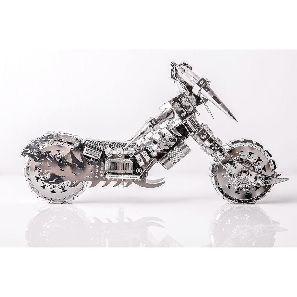 鋼鐵火星人益智玩具★ 幽靈鐵騎★拼酷★MU藝模★3D立體金屬拼圖★DIY金屬模型★蝕刻片-細節圖6