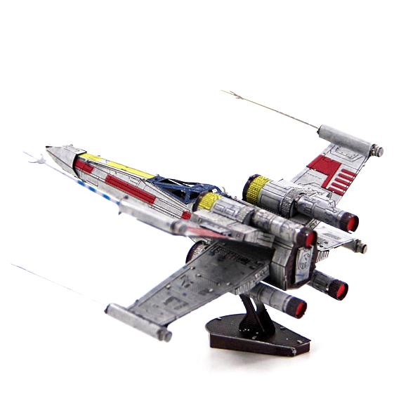 ★鋼鐵火星人益智玩具★星際大戰 - X戰機 ★拼酷★MU藝模★3D立體金屬拼圖★DIY金屬模型★蝕刻片-細節圖5