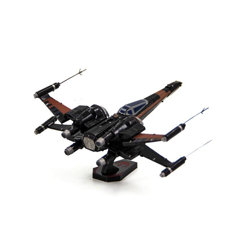 ★鋼鐵火星人益智玩具★星際大戰 - X戰機 ★拼酷★MU藝模★3D立體金屬拼圖★DIY金屬模型★蝕刻片-細節圖6