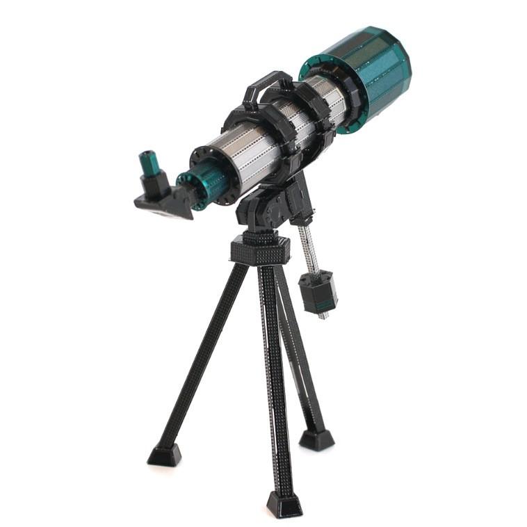 ★鋼鐵火星人益智玩具★ 天文望遠鏡 ★拼酷★MU藝模★3D立體金屬拼圖★DIY金屬模型-細節圖3