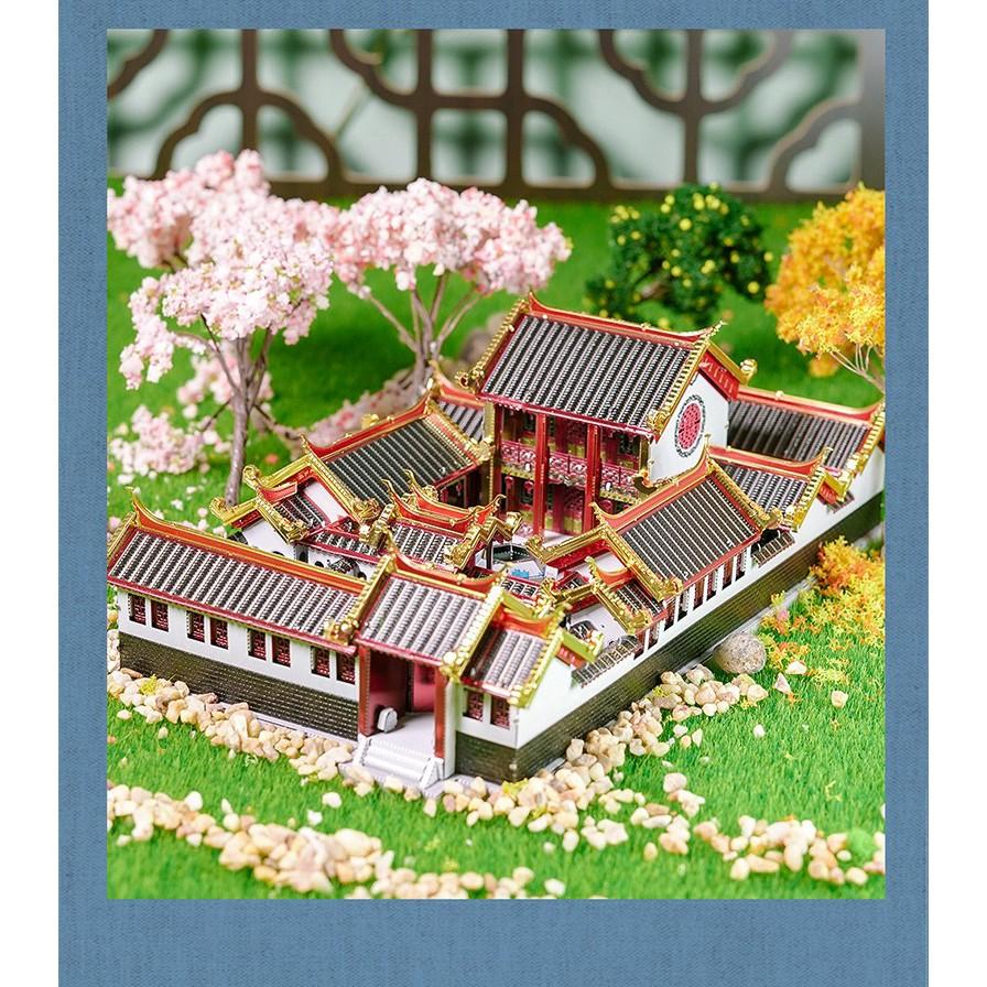鋼鐵火星人益智玩具★四合院 ★拼酷★MU藝模★3D立體金屬拼圖★DIY金屬模型★蝕刻片-細節圖3