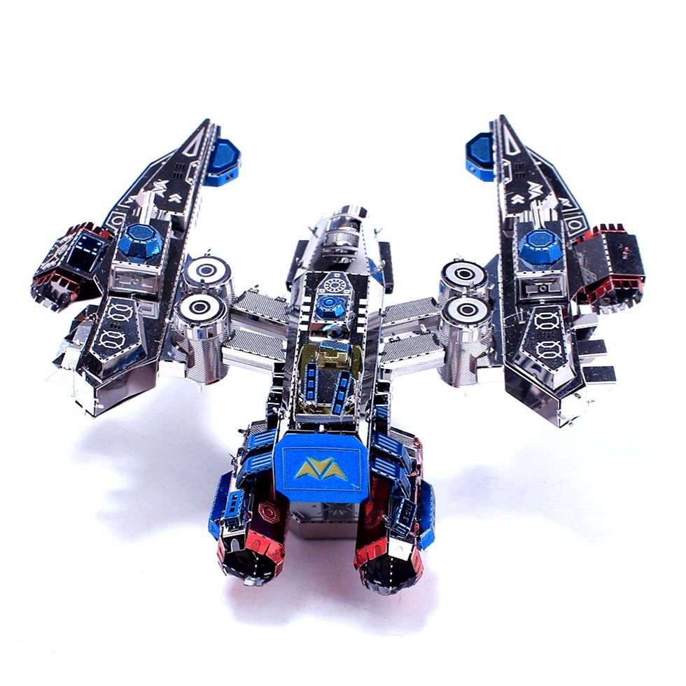 ★鋼鐵火星人益智玩具★彩色天蠍星艦 ★拼酷★MU藝模★3D立體金屬拼圖★DIY金屬模型★蝕刻片-細節圖6