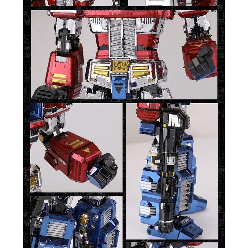 ★鋼鐵火星人★變形金剛-柯博文(藝模彩色大碼)★3D立體金屬拼圖★DIY金屬模型★蝕刻片★-細節圖4