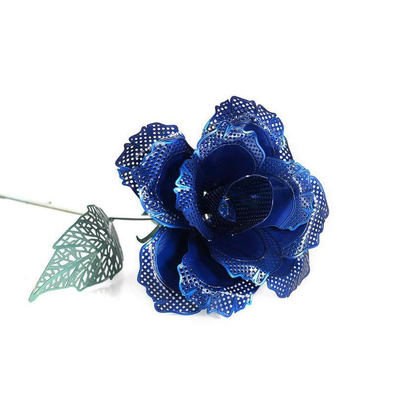 鋼鐵火星人益智玩具★玫瑰花 4件組 ★拼酷★MU藝模★3D立體金屬拼圖★DIY金屬模型★蝕刻片-細節圖3