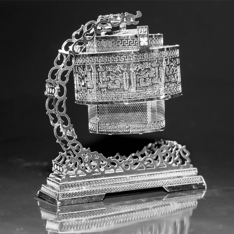 ★鋼鐵火星人益智玩具★ 古代富貴燈 ★拼酷★MU藝模★3D立體金屬拼圖★DIY金屬模型-細節圖2