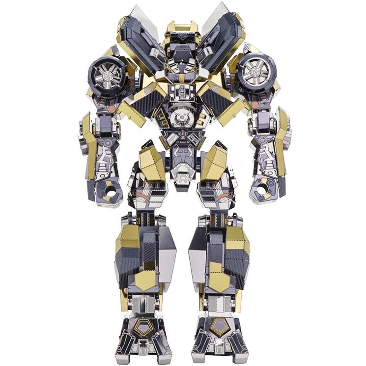 ★鋼鐵火星人★變形金剛-大黃蜂(彩色大碼)★3D立體金屬拼圖★DIY金屬模型★蝕刻片★-細節圖4