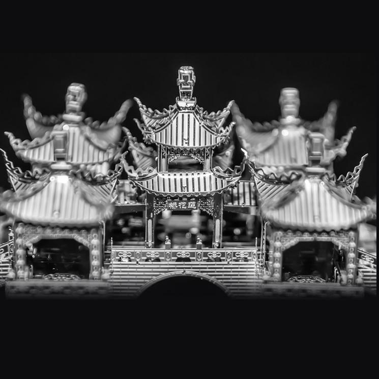 鋼鐵火星人益智玩具★蘇州五亭橋 ★拼酷★MU藝模★3D立體金屬拼圖★DIY金屬模型★蝕刻片-細節圖6