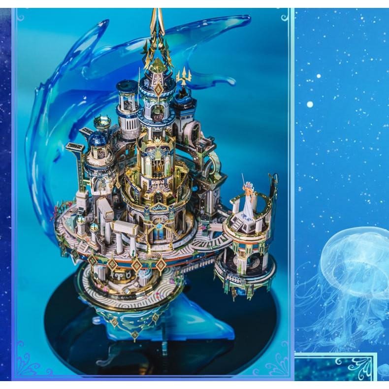 鋼鐵火星人益智玩具★亞特蘭蒂斯 ★拼酷★MU藝模★3D立體金屬拼圖★DIY金屬模型-細節圖2