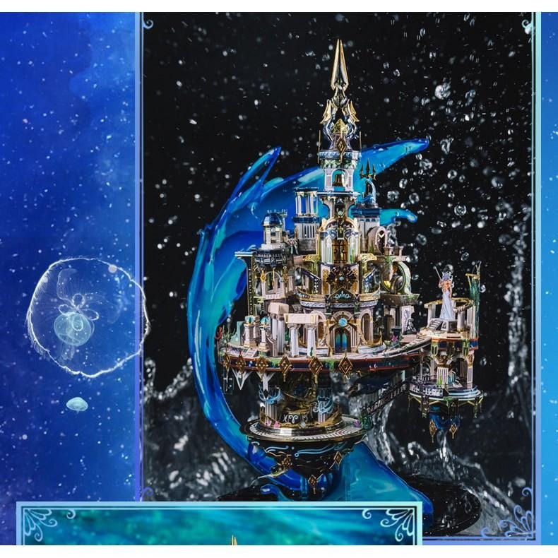 鋼鐵火星人益智玩具★亞特蘭蒂斯 ★拼酷★MU藝模★3D立體金屬拼圖★DIY金屬模型-細節圖3