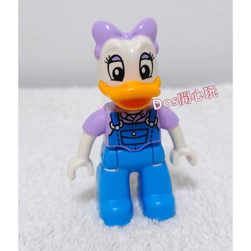 【Duplo 得寶】人偶 女生 黛西 黛絲 Daisy 10997，唐老鴨的女朋友， LEGO 大顆粒