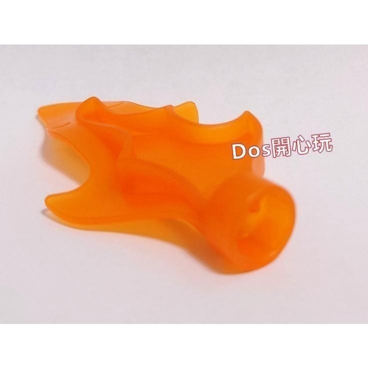 【Duplo 得寶】火焰 火光 透明橘色，建築 交通 配件，LEGO 大顆粒 #Dos開心玩-細節圖2