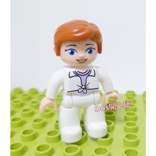 【Duplo 得寶】人偶 Claire 克萊兒 博士 CEO 恐龍 照顧員 女生 侏儸紀，LEGO 大顆粒#Dos開心玩