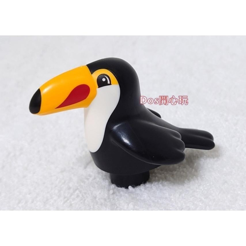 【Duplo 得寶】動物 大嘴鳥 黑白版 鳥 小鳥，LEGO 大顆粒 #Dos開心玩