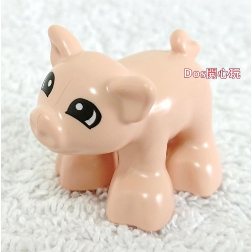 【Duplo 得寶】動物 迷你小豬 豬寶寶，LEGO 大顆粒 #Dos開心玩
