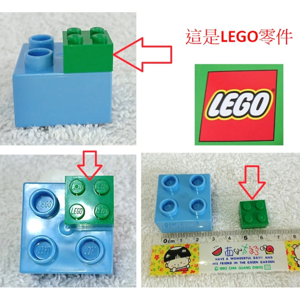 【LEGO 樂高】橘色 1x1 with 3 Leaves 三葉 樹葉 32607 6182261 葉子，植物-細節圖2