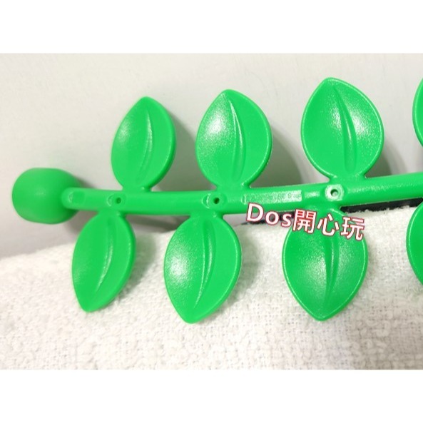 【Duplo 得寶】( 亮綠色 ) 藤 藤葉，植物 配件，LEGO 大顆粒【Dos開心玩】-細節圖4