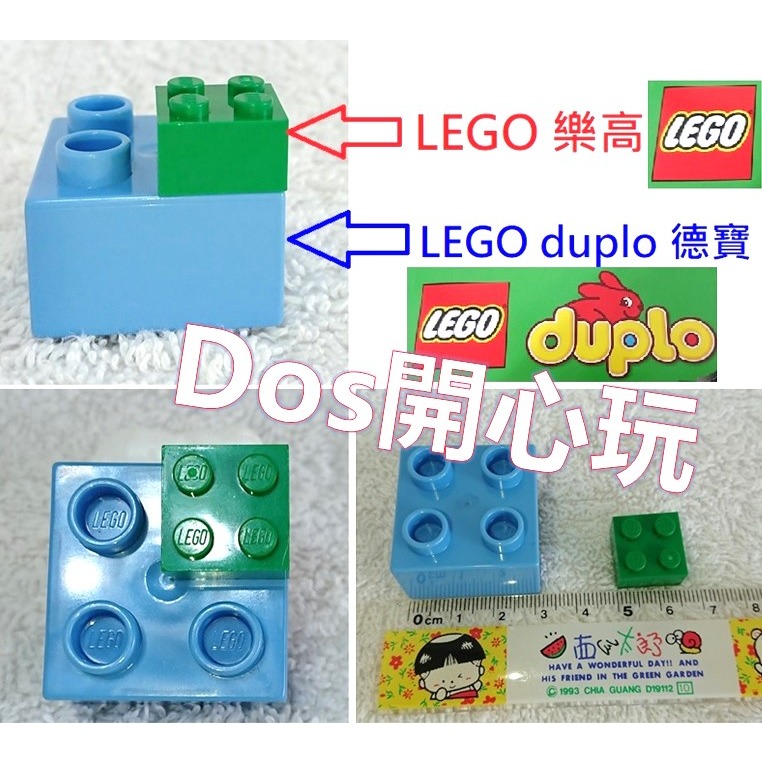 【Duplo 得寶】火車 軌道 直軌 兩側均配有 2X8 底板 交通配件 LEGO 大顆粒-細節圖4